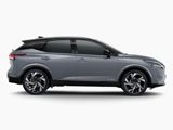 Side profile of the Nissan Qashqai e-POWER in Ceramic Grey